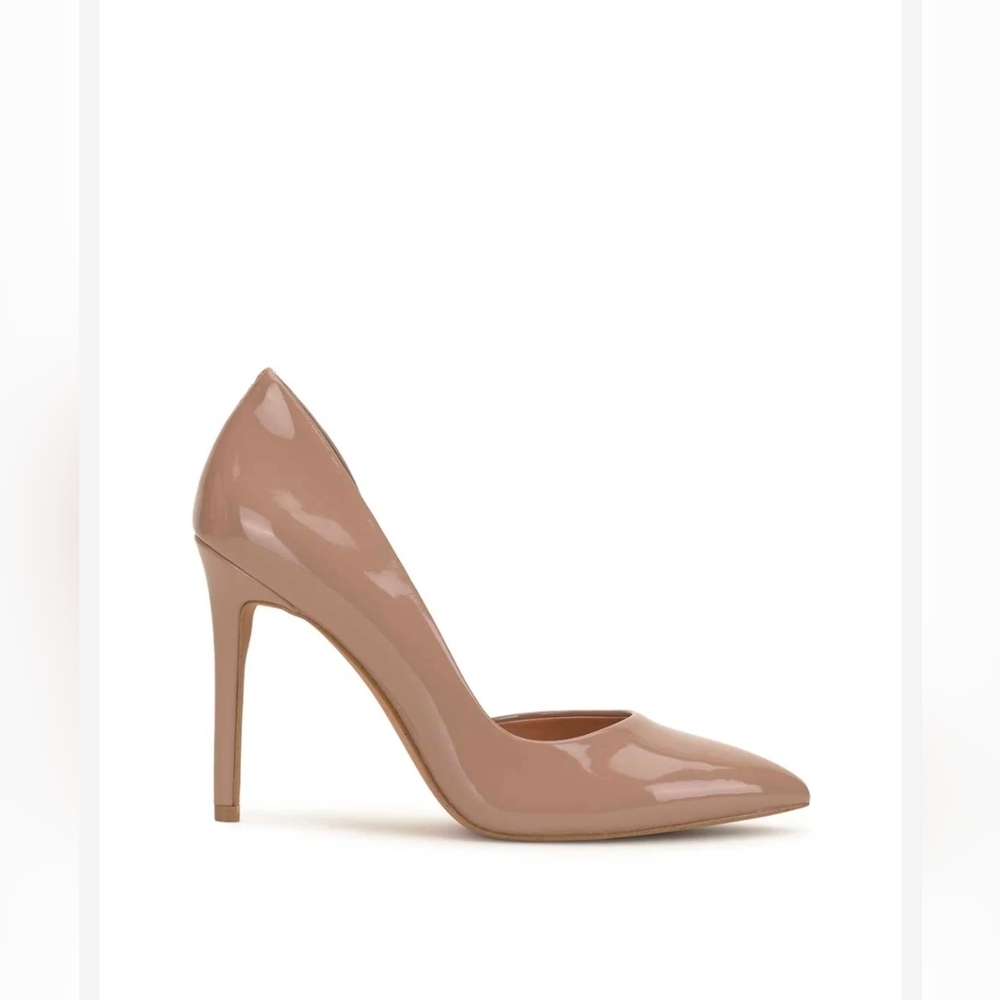 JESSICA SIMPSON CASSANI PUMP HEELS - NUDE - SIZE 6